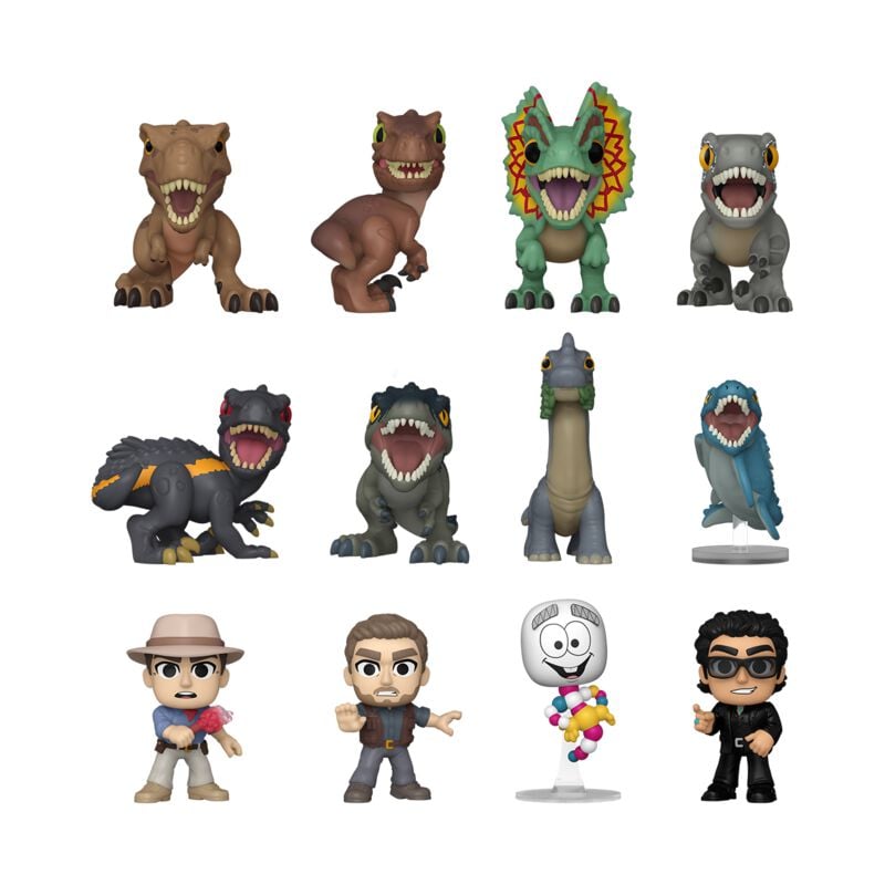 Funko Mystery Minis  de Jurassic Park - Funko Mystery Mini Blind - pour Unisexe - Standard - Jurassic Park