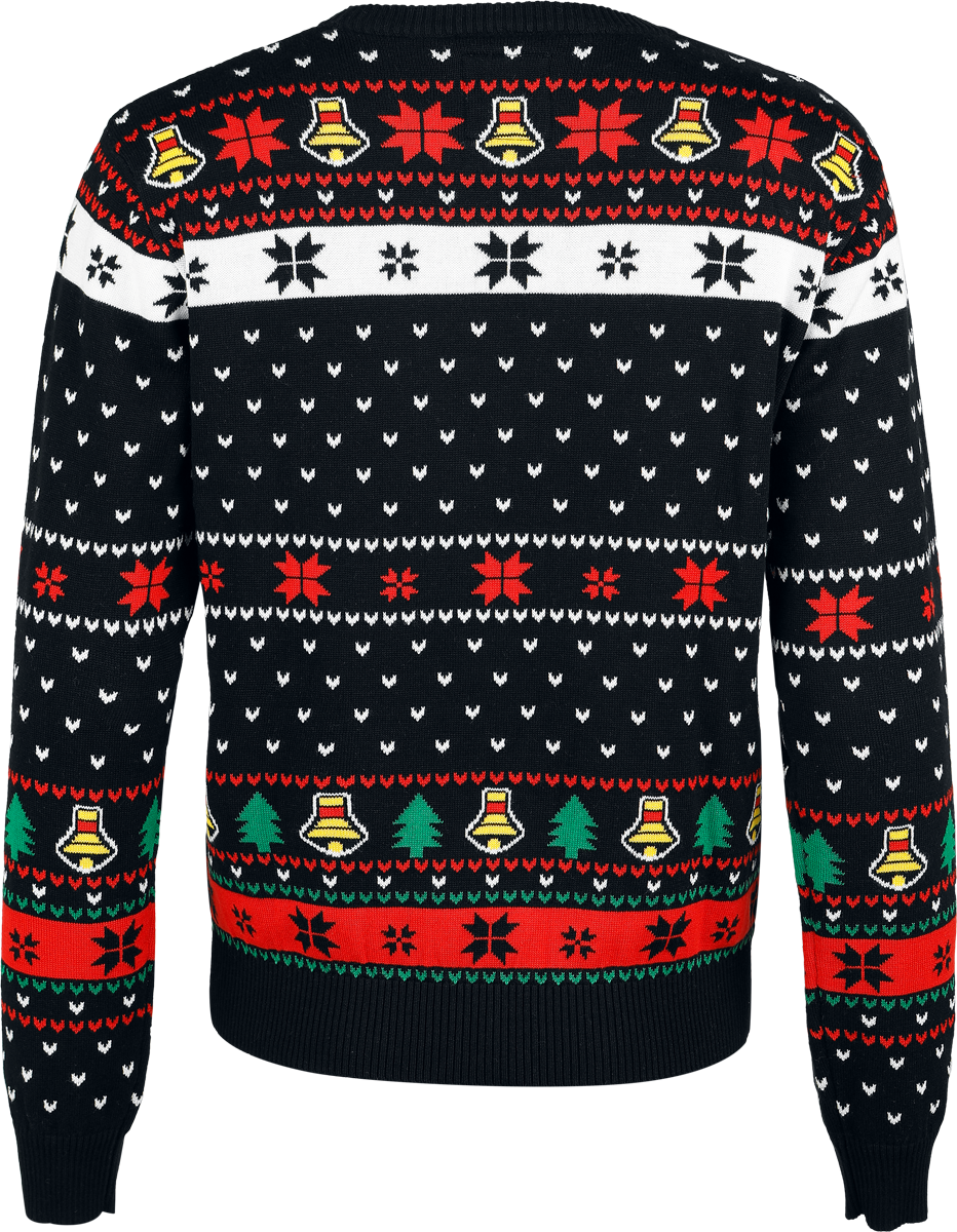 Pull de Noël  de The Little Mole - Petite Taupe - Cloches - S à XXL - pour Femme - multicolore - The Little Mole - View 2