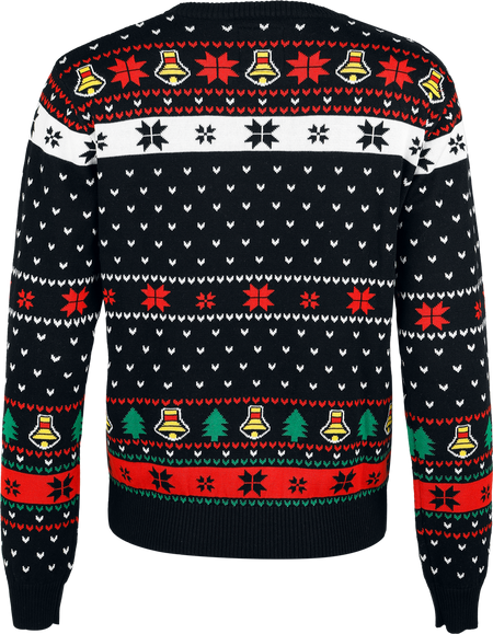 Pull de Noël  de The Little Mole - Petite Taupe - Cloches - S à XXL - pour Femme - multicolore - The Little Mole - View 2