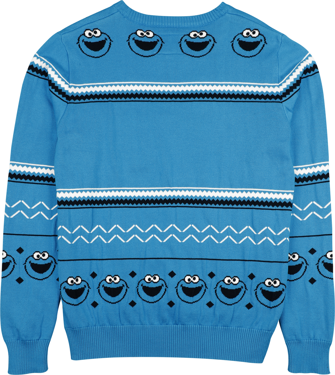 Sweat-Shirt  de Sesame Street - Enfants - Cookie Monster - 128 à 164 - pour filles & garçonse - multicolore - Sesame Street - View 2
