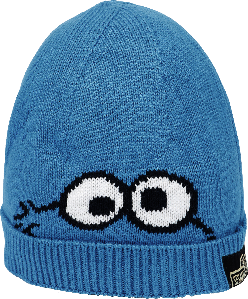 Bonnet  de Sesame Street - Macaron Le Glouton - pour Unisexe - bleu - Sesame Street - View 2