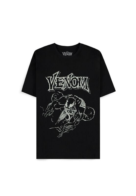 T-Shirt Manches courtes Disney de Venom (Marvel) - Stencil - M à XXL - pour Homme - noir - Venom (Marvel)