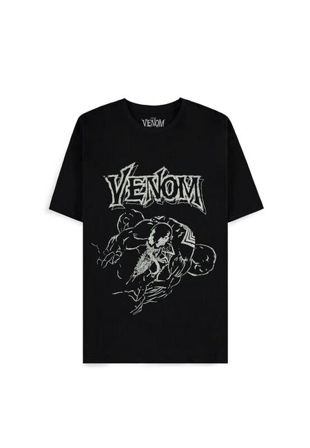 T-Shirt Manches courtes Disney de Venom (Marvel) - Stencil - M à XXL - pour Homme - noir - Venom (Marvel)