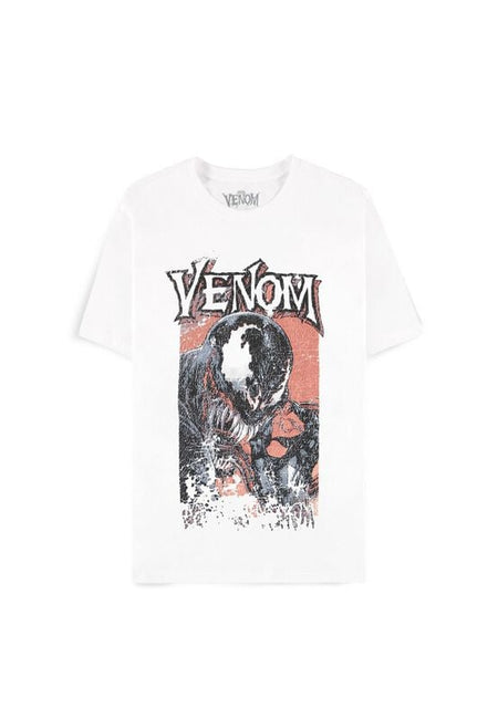T-Shirt Manches courtes Disney de Venom (Marvel) - Destroyed - M à XXL - pour Homme - blanc - Venom (Marvel)