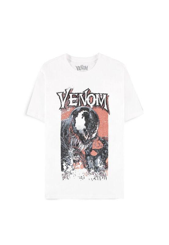 T-Shirt Manches courtes Disney de Venom (Marvel) - Destroyed - M à XXL - pour Homme - blanc - Venom (Marvel)