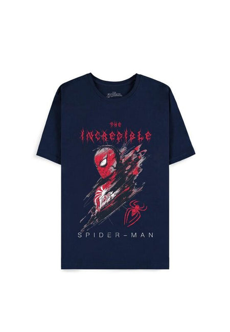 T-Shirt Manches courtes Disney de Spider-Man - The Incredible - M à XXL - pour Homme - bleu - Spider-Man