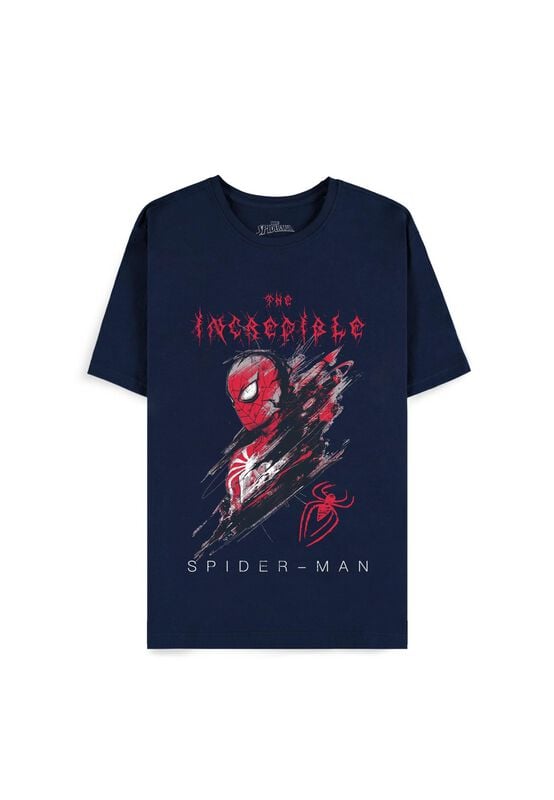 T-Shirt Manches courtes Disney de Spider-Man - The Incredible - M à XXL - pour Homme - bleu - Spider-Man