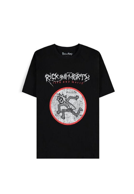 T-Shirt Manches courtes  de Rick & Morty - Rick - Tribute - S à XXL - pour Homme - noir - Rick & Morty