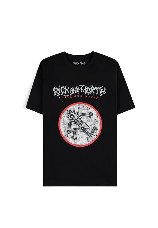 T-Shirt Manches courtes  de Rick & Morty - Rick - Tribute - S à XXL - pour Homme - noir - Rick & Morty