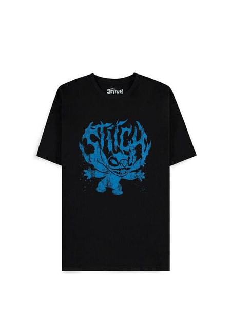 T-Shirt Manches courtes Disney de Lilo & Stitch - Vintage Stitch - L à XL - pour Homme - noir - Lilo & Stitch