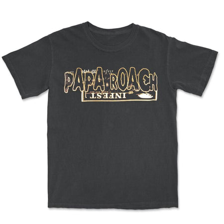 T-Shirt Manches courtes  de Papa Roach - Horizontal - S à XXL - pour Homme - noir - Papa Roach