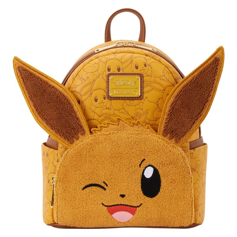 Mini Sac À Dos Gaming de Pokémon - Loungefly - Eevee - pour Femme - marron clair - Pokémon