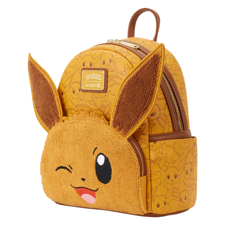 Mini Sac À Dos Gaming de Pokémon - Loungefly - Eevee - pour Femme - marron clair - Pokémon - View 2