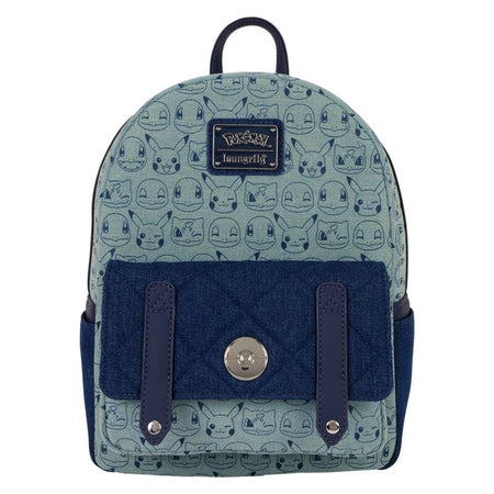 Mini Sac À Dos Gaming de Pokémon - Loungefly - Pokémon - pour Femme - bleu - Pokémon