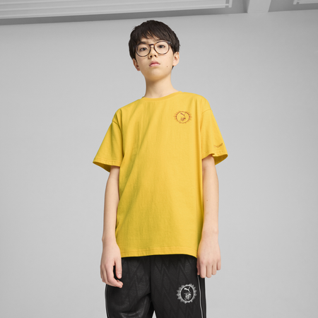 T-shirt  de Puma - PUMA X HARRY POTTER - T-shirt Graphic Ample - 140 - pour filles & garçonse - jaune - Puma - View 2