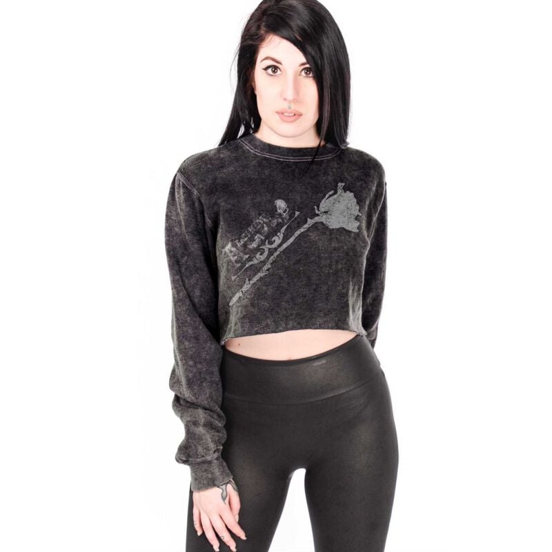 Sweat-shirt  de Alchemy England - Queen Of The Night - S à XXL - pour Femme - gris - Alchemy England