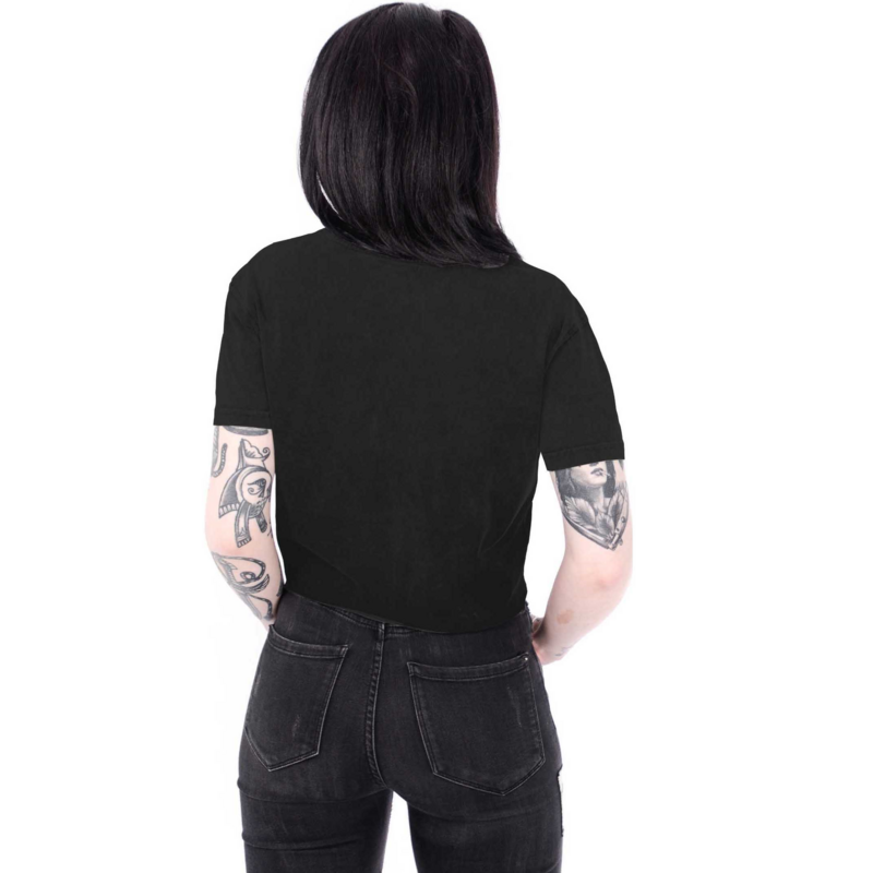 T-Shirt Manches courtes  de Alchemy England - Lady Dragon - S à XXL - pour Femme - noir - Alchemy England - View 2