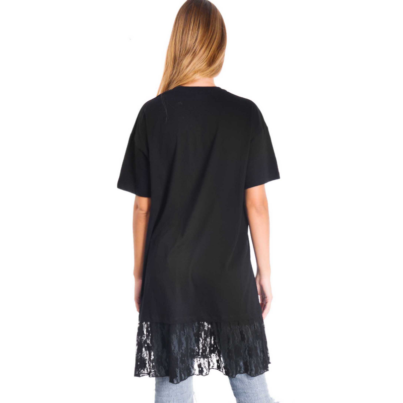 T-Shirt Manches courtes  de Alchemy England - Black Cat - S à XXL - pour Femme - noir - Alchemy England - View 2