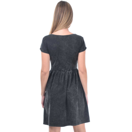 Robe courte Gothic de Alchemy England - Love Hate - S à XXL - pour Femme - gris - Alchemy England - View 2