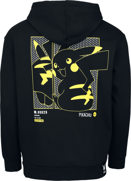 Sweat-shirt zippé à capuche Gaming de Pokémon - S à XXL - pour Homme - noir - Pokémon - View 2