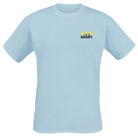 T-Shirt Manches courtes  de Bob L'Éponge - Blah Blah Blah - S à 3XL - pour Homme - bleu clair - Bob L'Éponge