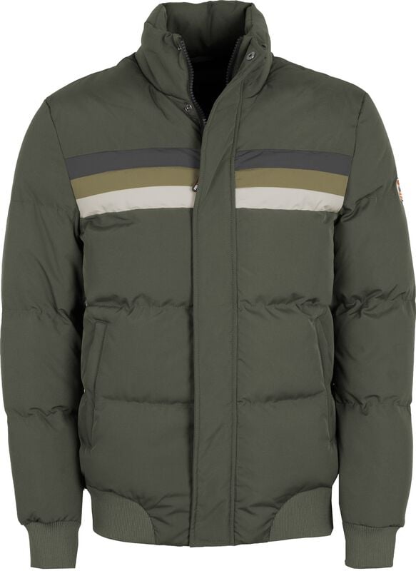 Veste d'hiver  de Indicode - INPardon - S à XXL - pour Homme - olive - Indicode