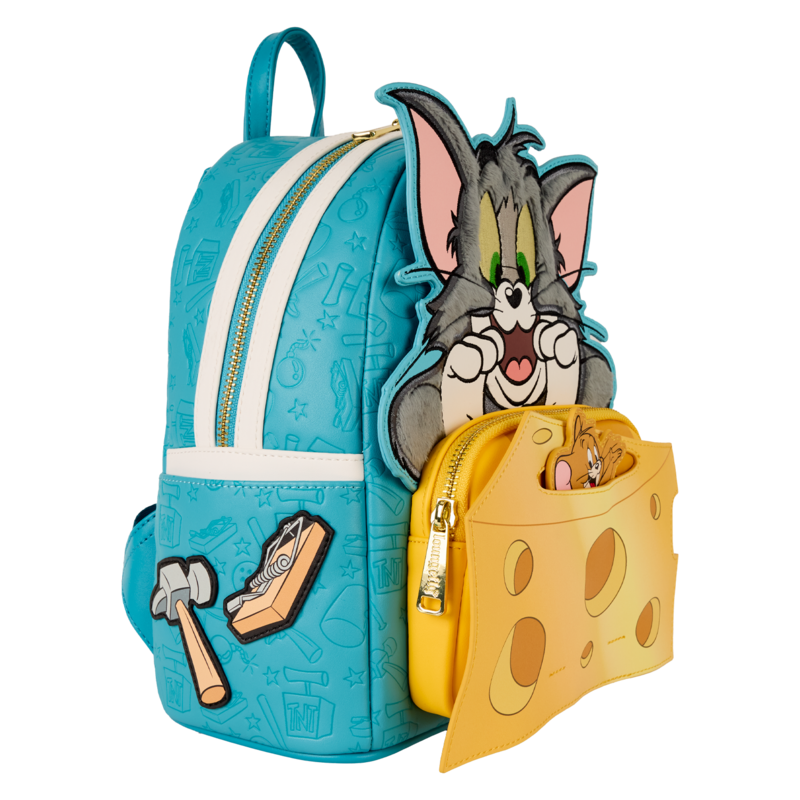Mini Sac À Dos  de Tom Et Jerry - Loungefly - Tom & Jerry - pour Femme - multicolore - Tom Et Jerry - View 2