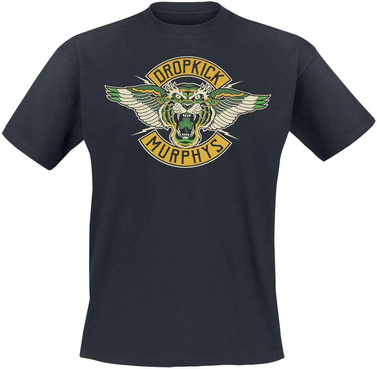 T-Shirt Manches courtes  de Dropkick Murphys - Tigers Wings - M - pour Homme - noir - Dropkick Murphys