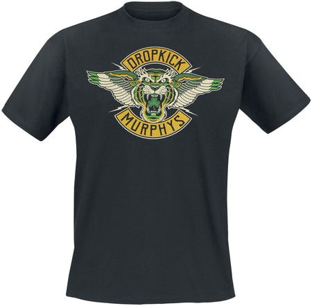 T-Shirt Manches courtes  de Dropkick Murphys - Tigers Wings - M - pour Homme - noir - Dropkick Murphys