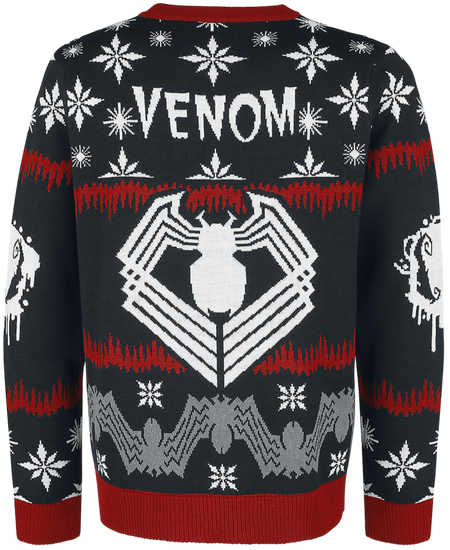 Pull de Noël  de Venom (Marvel) - Tête - S à XXL - pour Homme - multicolore - Venom (Marvel) - View 2