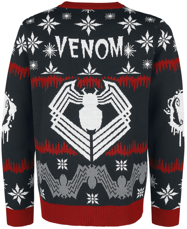 Pull de Noël  de Venom (Marvel) - Tête - S à XXL - pour Homme - multicolore - Venom (Marvel) - View 2