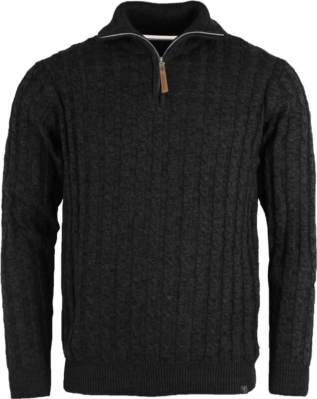 Pull tricoté  de Indicode - INRufus - S à XXL - pour Homme - noir - Indicode