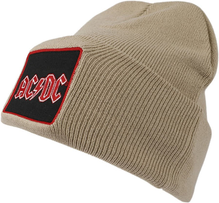 Bonnet  de AC/DC - Amplified Collection - Patch Beanie - pour Unisexe - kaki - AC/DC