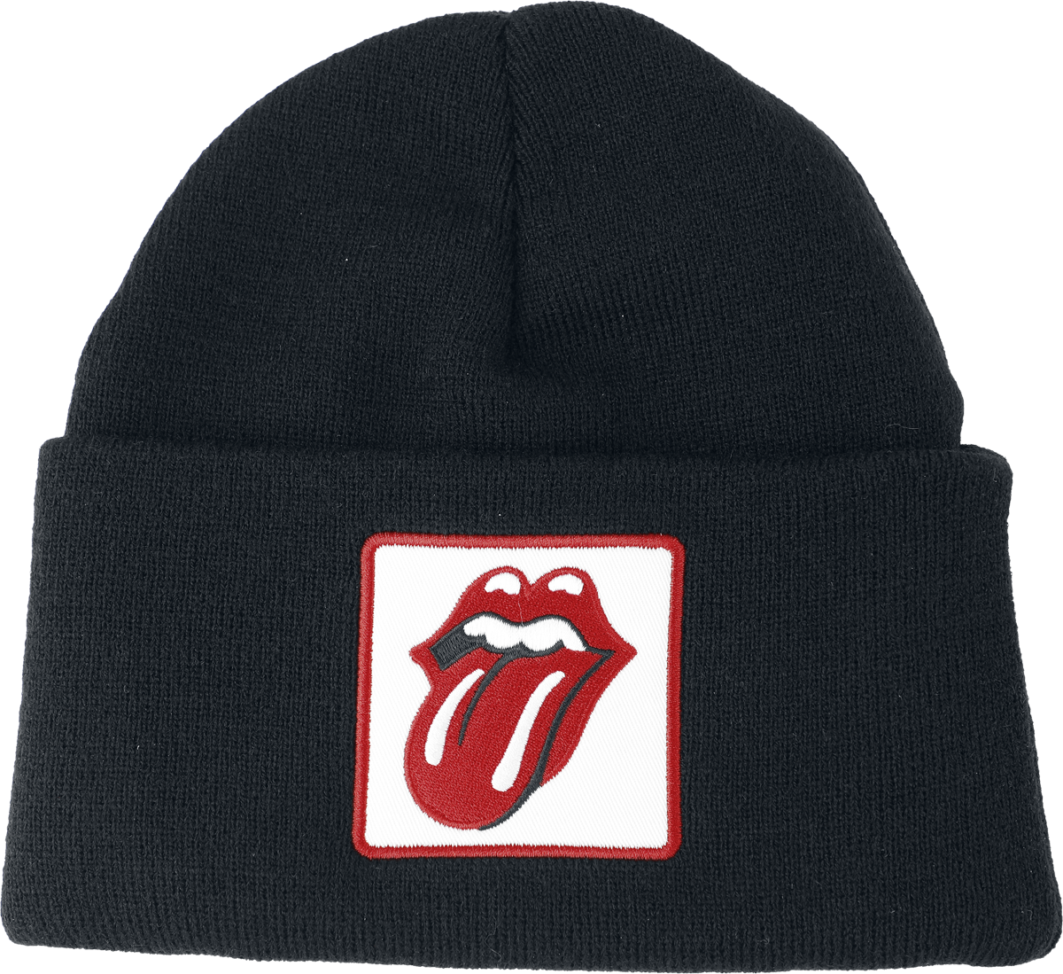 Bonnet  de The Rolling Stones - Amplified Collection - Patch Beanie - pour Unisexe - noir - The Rolling Stones - View 2