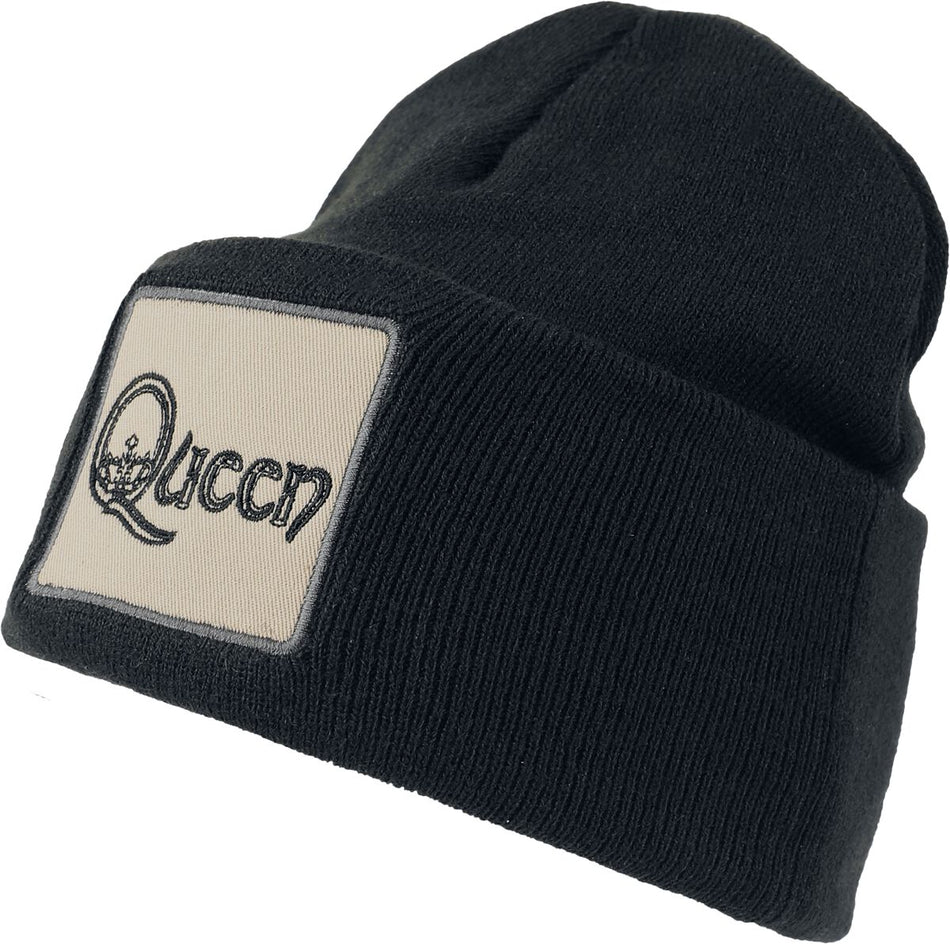 Bonnet  de Queen - Amplified Collection - Patch Beanie - pour Unisexe - noir - Queen