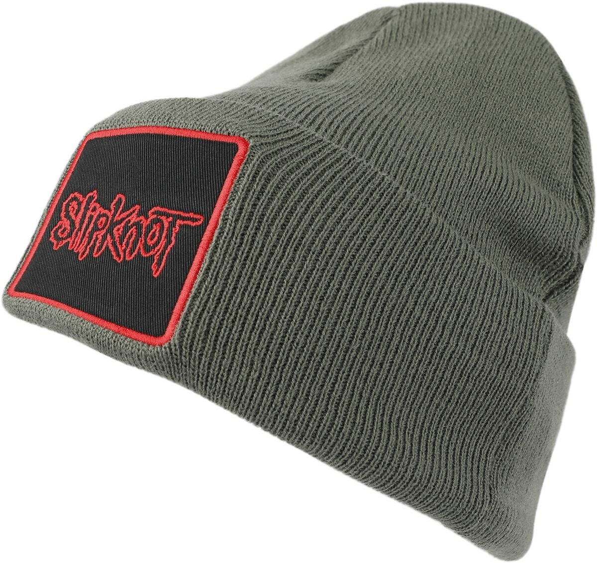 Bonnet  de Slipknot - Amplified Collection - Patch Beanie - pour Unisexe - olive - Slipknot