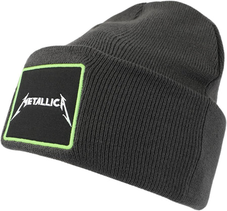 Bonnet  de Metallica - Amplified Collection - Patch Beanie - pour Unisexe - anthracite - metallica