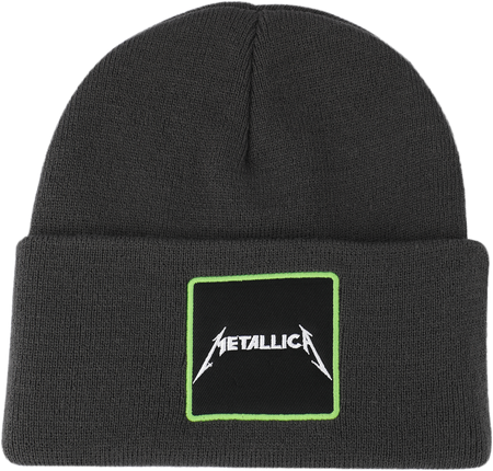 Bonnet  de Metallica - Amplified Collection - Patch Beanie - pour Unisexe - anthracite - metallica - View 2