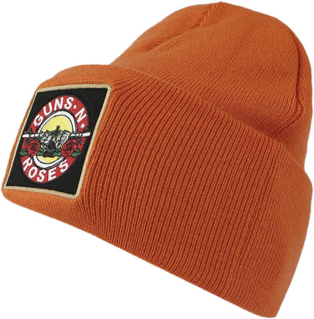 Bonnet  de Guns N' Roses - Amplified Collection - Patch Beanie - pour Unisexe - orange - Guns N' Roses