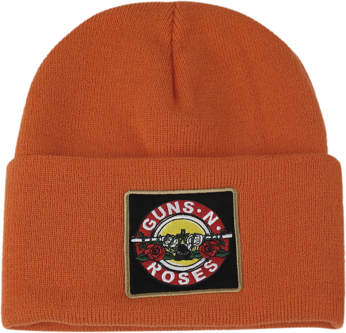 Bonnet  de Guns N' Roses - Amplified Collection - Patch Beanie - pour Unisexe - orange - Guns N' Roses - View 2