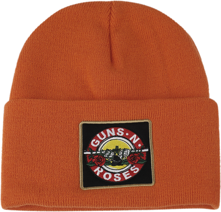 Bonnet  de Guns N' Roses - Amplified Collection - Patch Beanie - pour Unisexe - orange - Guns N' Roses - View 2