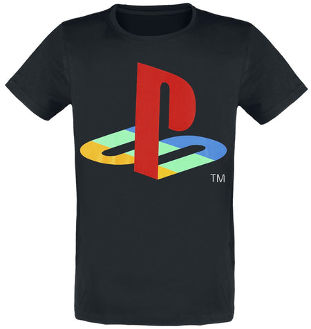 T-Shirt Manches courtes Gaming de Playstation - S à XXL - pour Homme - noir - Playstation