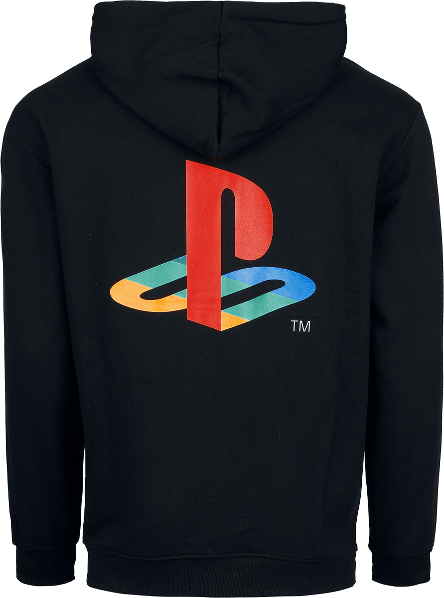 Sweat-shirt zippé à capuche Gaming de Playstation - Logo - S à XXL - pour Homme - noir - Playstation - View 2