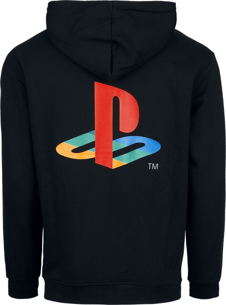 Sweat-shirt zippé à capuche Gaming de Playstation - Logo - S à XXL - pour Homme - noir - Playstation - View 2