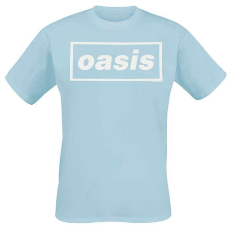 T-Shirt Manches courtes  de Oasis - Decca Logo - S à 3XL - pour Homme - bleu - Oasis