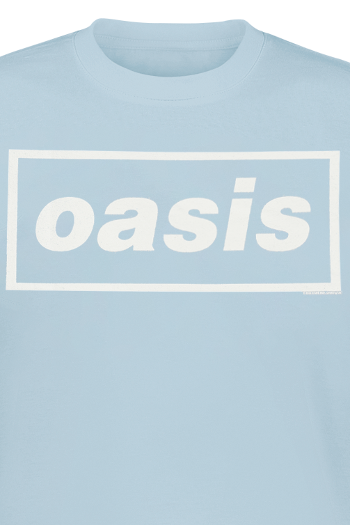 T-Shirt Manches courtes  de Oasis - Decca Logo - S à 3XL - pour Homme - bleu - Oasis - View 2