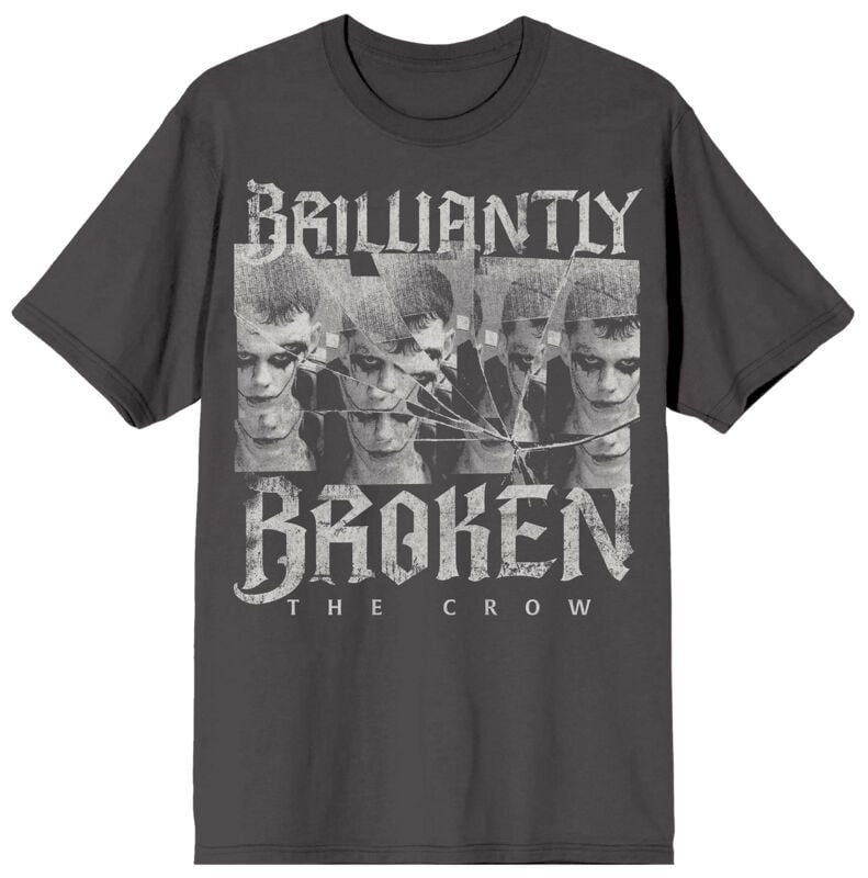 T-Shirt Manches courtes  de The Crow - Broken - S à 4XL - pour Homme - noir - The Crow