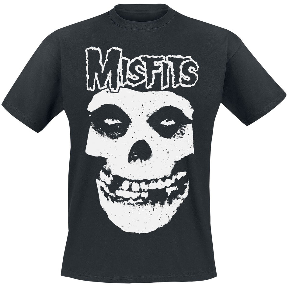 T-Shirt Manches courtes  de Misfits - White Logo - S à 4XL - pour Homme - noir - Misfits