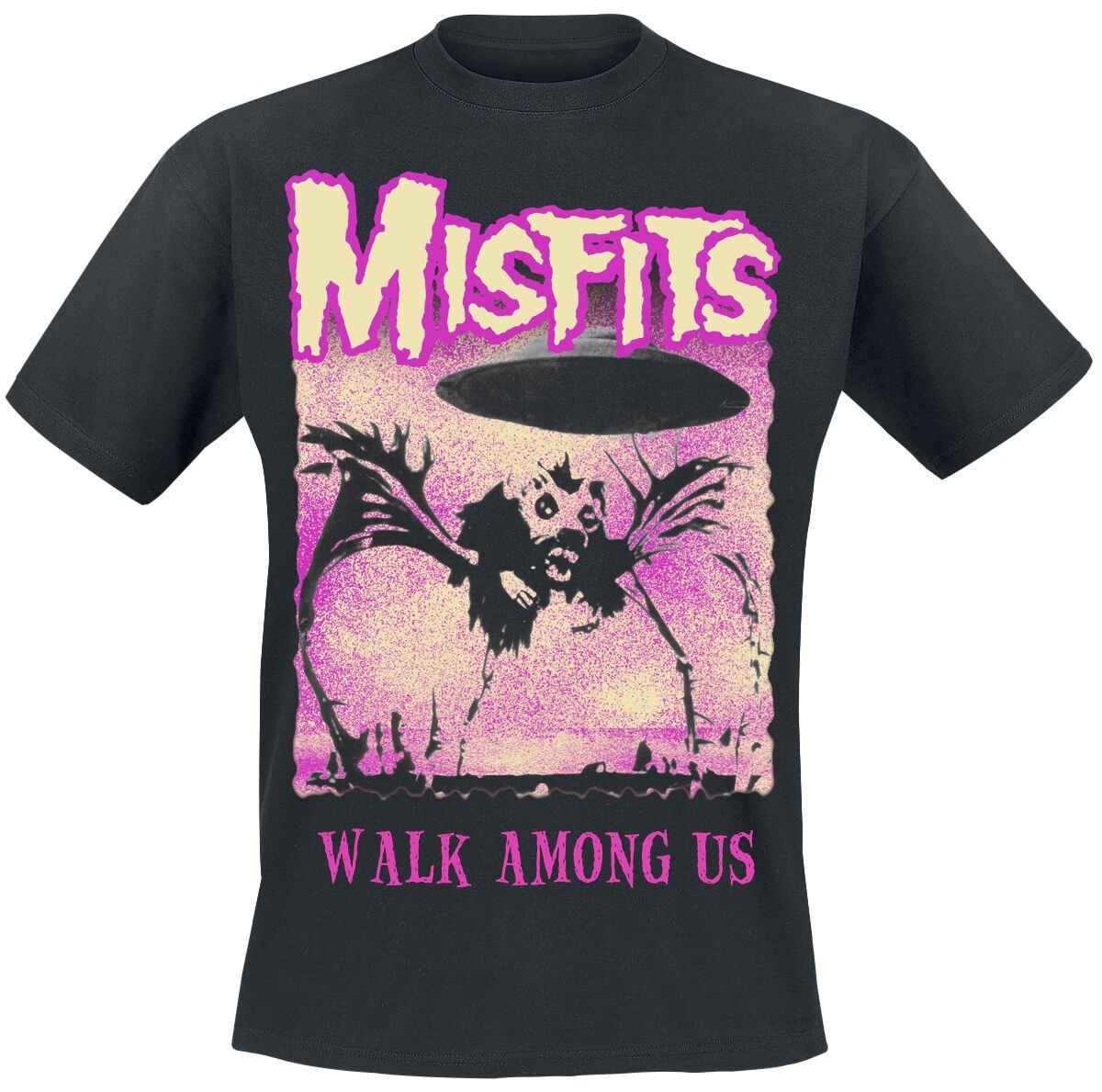 T-Shirt Manches courtes  de Misfits - Walk among us - S à XXL - pour Homme - noir - Misfits