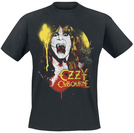 T-Shirt Manches courtes  de Ozzy Osbourne - Screaming Devil - S à 4XL - pour Homme - noir - Ozzy Osbourne
